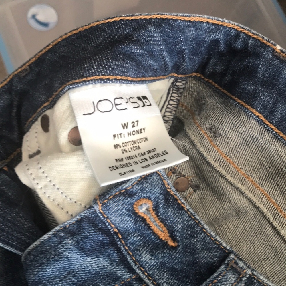 Joes flared jeans fit honey size 27